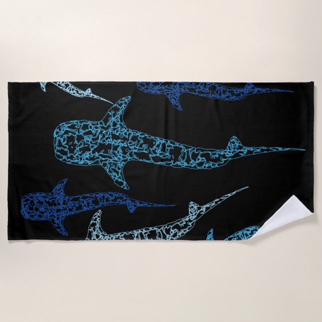 Toalha do tubarão de baleia (Frente)