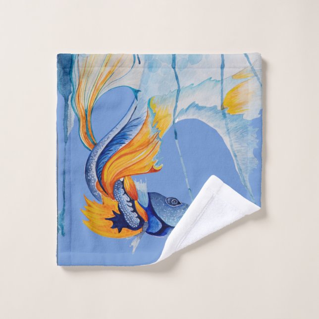 Toalha Fishy Face (Pano de lavar)