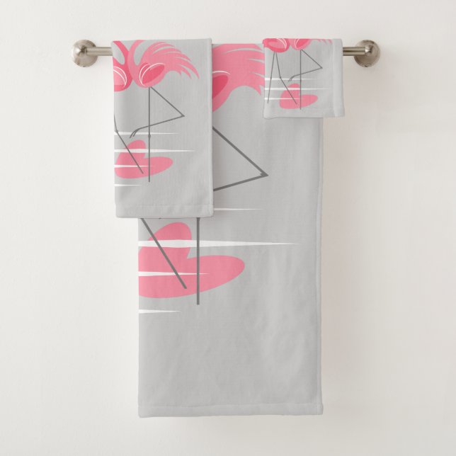 Toalha Flamingo Love (Insitu)