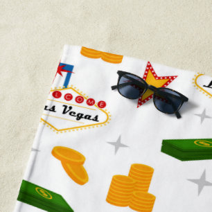 Toalha legal de piscina do motel do cassino