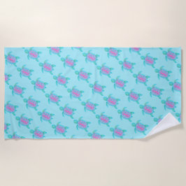 Toalha lunática bonito da arte da aguarela do