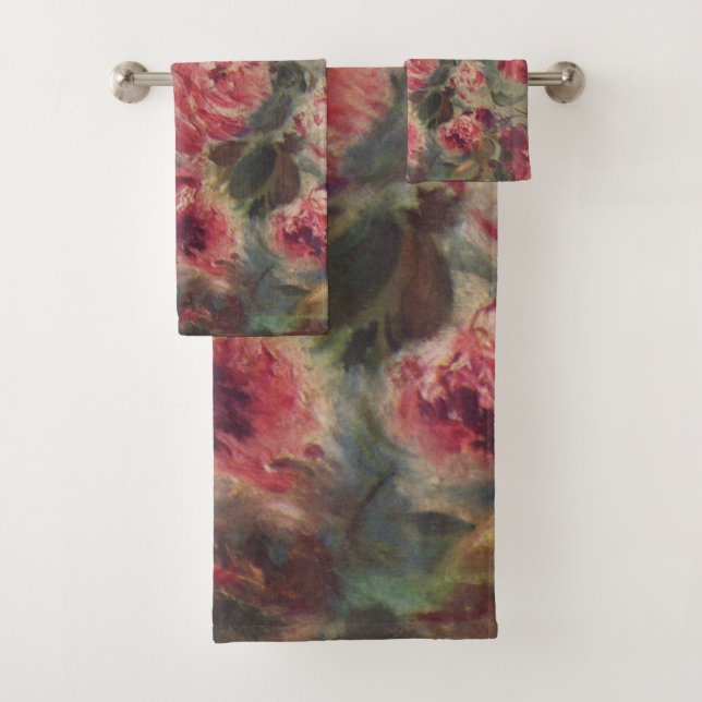 Toalha Natureza-Morta Rosas por Renoir (Insitu)