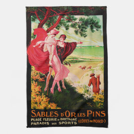 Toalha Pinos de ativos ou menos