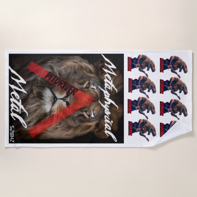 Toalha PitDriver Beach (Frente)