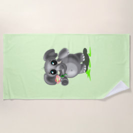 Toalha Praia de Cores Personalizadas com Pequeno E