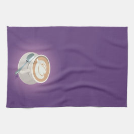 Toalha roxa de Latte