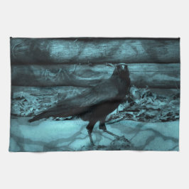Toalha Sombras de Corvos Azuis