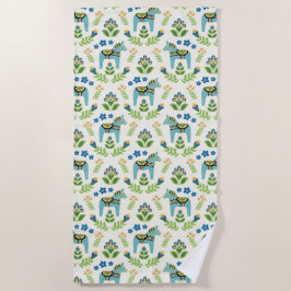 Toalha Teal Beach Dala, Sueco