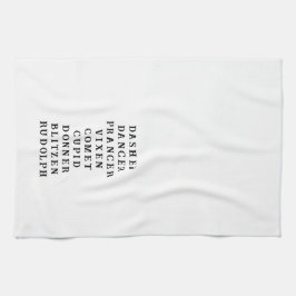 Toalha Temática de Reindeer de Natal