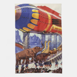 Toalha Vintage Science Fiction, Noah's Ark Wild