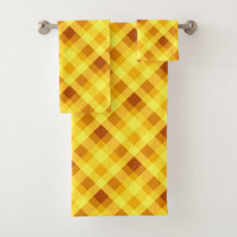 Toalha Xadrez Amarela, Gema de Ovo, Gema