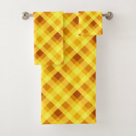 Toalha Xadrez Amarela, Gema de Ovo, Gema