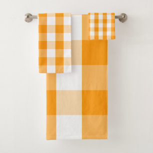Toalhas Buffalo Check - Conjunto de Bandas de Citros Laran