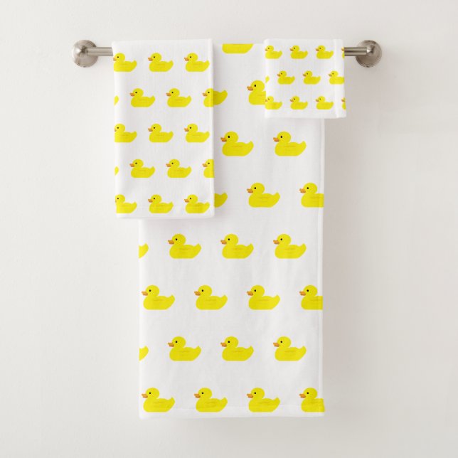 Toalhas Conjunto de Bandeja de Pintura com Pato de Borrach (Insitu)