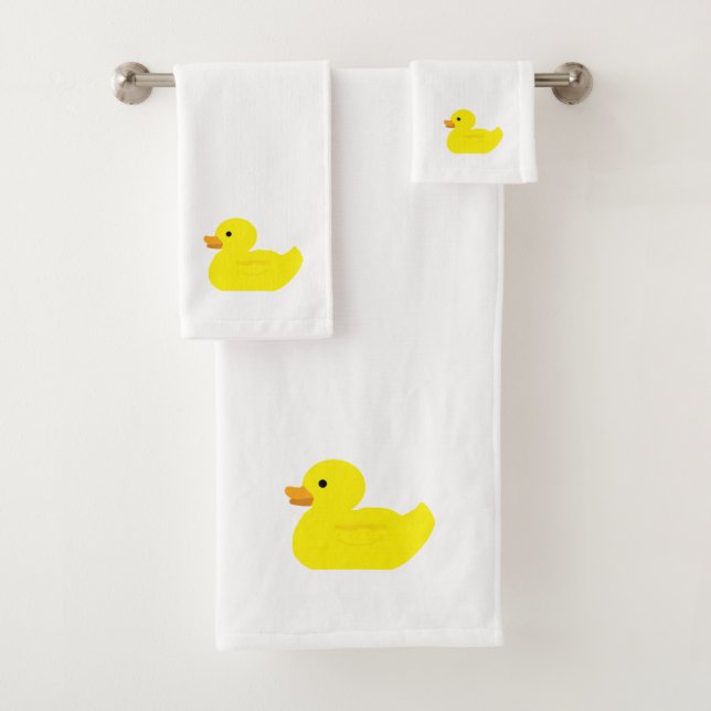 Toalhas Conjunto de Bandeja de Pintura com Pato de Borrach (Insitu)