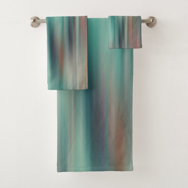 Toalhas conjunto de banheiras coloridas (Insitu)
