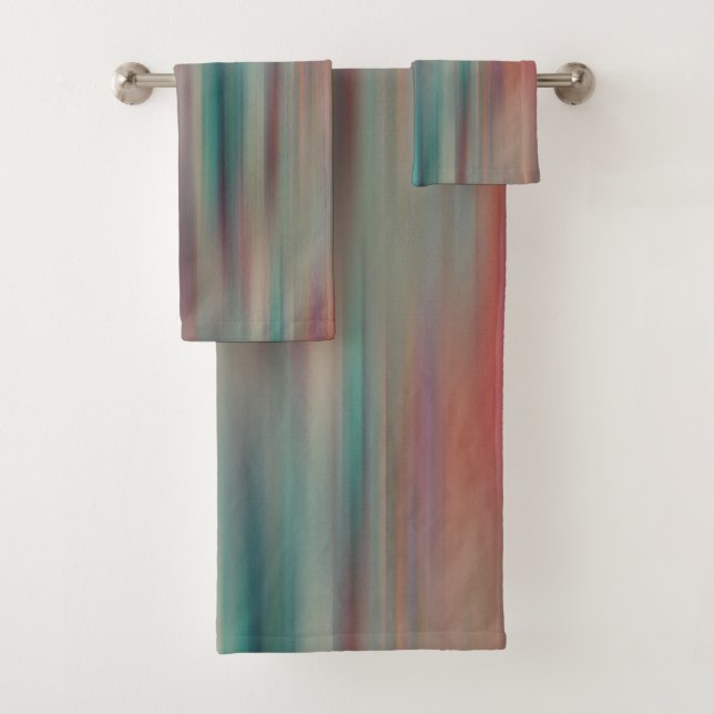Toalhas conjunto de banheiras coloridas (Insitu)