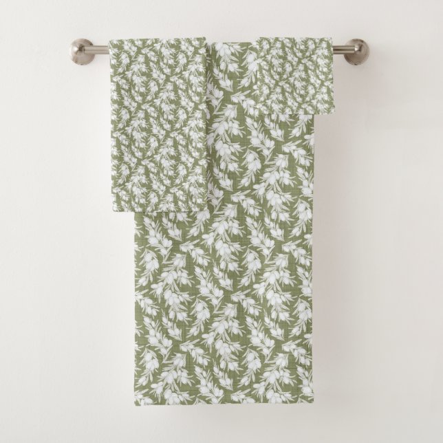 Toalhas Conjunto de Jardins de Berry Monocromático (Insitu)