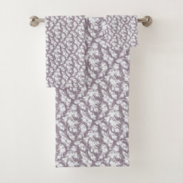 Toalhas Conjunto de Jardins de Berry Monocromático