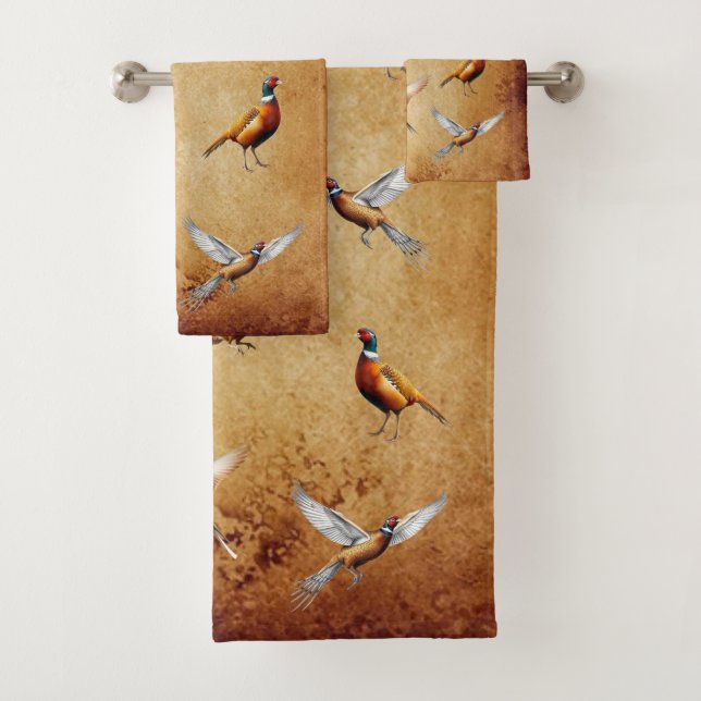 Toalhas Conjunto de Torneiras de Banheiro Pheasant, de pes (Insitu)