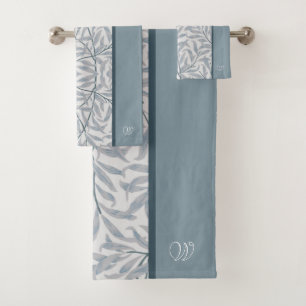 Toalhas Conjunto de Torneiras ⎢ Monograma de Folhagem Selv