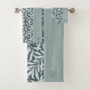 Toalhas Conjunto de Torneiras ⎢ Monograma de Folhagem Selv
