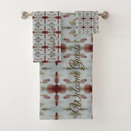 Toalhas Conjunto de torres Impressão bonito