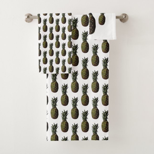 Toalhas De Banho De Abacaxi, Lava-Lhes (Insitu)