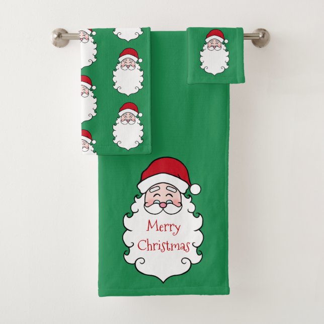 Toalhas de Banho Natalícias Presente do Papai Noel (Insitu)