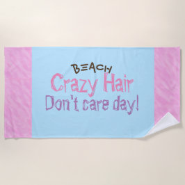 Toalhas de Cabelo Rosa Roxo Azul Praia