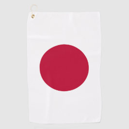 Toalhas de Golfe Bandeira do Japão Hinomaru Sol Na