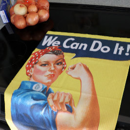 Toalhas De Mão Rosie Riveter Vintage Propaganda