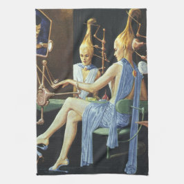 Toalhas De Mão Vintage Science Ficty Beauty Salon Spa Manicures