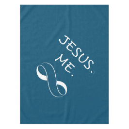 Toalhas de Mesa Jesus Me Infinity Festas Cristãs