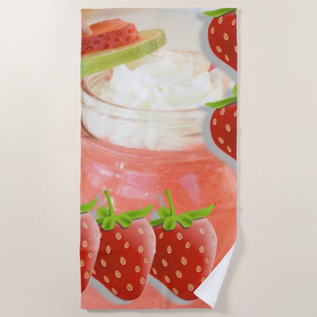 Toalhas de praia Daiquiri (Frente)