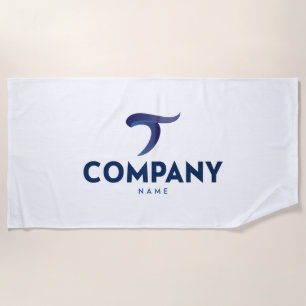 Toalhas de praia personalizadas com logotipo