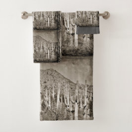 Toalhas do banheiro do Saguaro de Tontos do