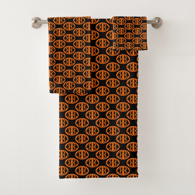 Toalhas Estampadas de Corvos de Halloween (Insitu)