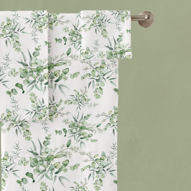 Toalhas Molho De Verde De Cores Moles Deixa O Conjunto De  (Criador carregado)