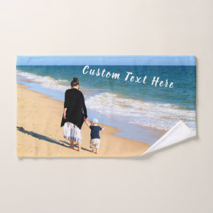 Toalhas Personalizado Texto Personalizado do Conjunto de B