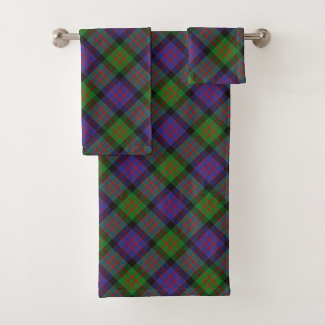 Toalhas Xadrez de Tartan do Clã Escocês Macdonald (Insitu)