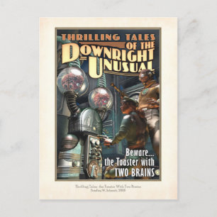 Toaster com Cartão Postal DUAS BRAINS