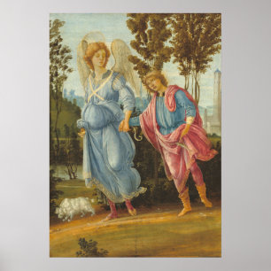 Tobias & Angel - Filippino Lippi Poster de Belas A