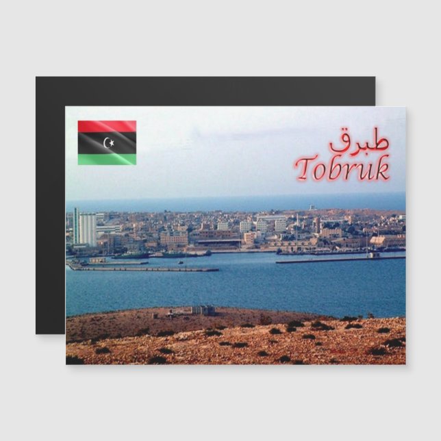 Tobruk - Líbia - Panorama - (Frente/Verso)