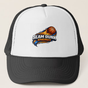 Toca Aqui Boné de Basquete Energia Laranja Azul