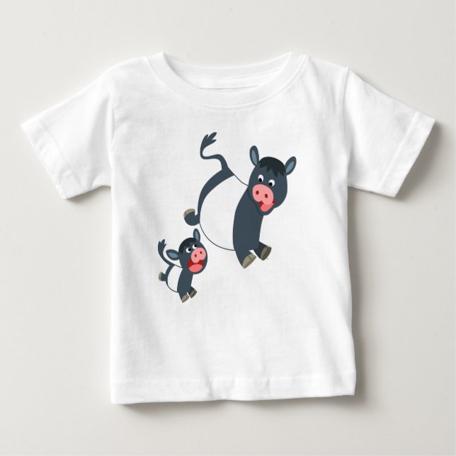 Tocando Camisola Galloway e Camiseta Bebê (Frente)