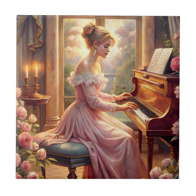 Tocando O Piano (Frente)