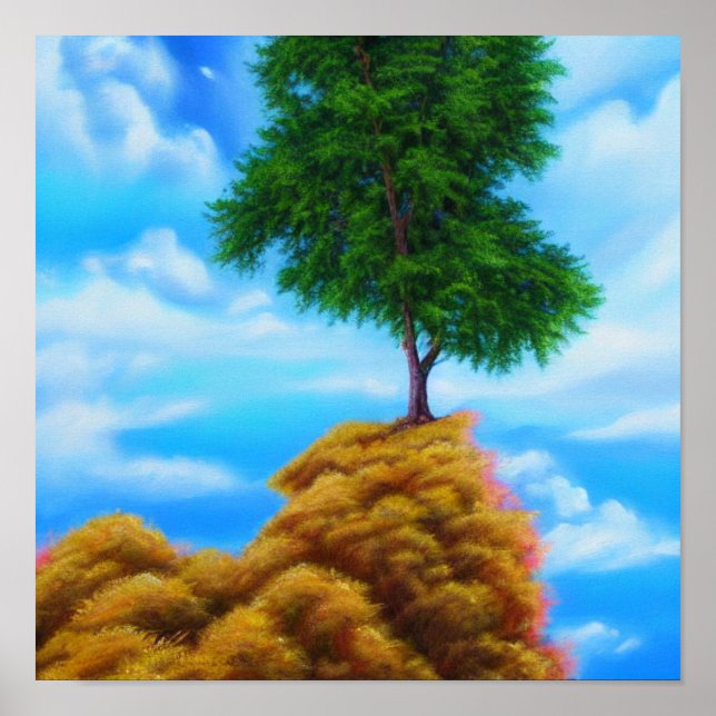 Tocando o Poster das nuvens (Frente)