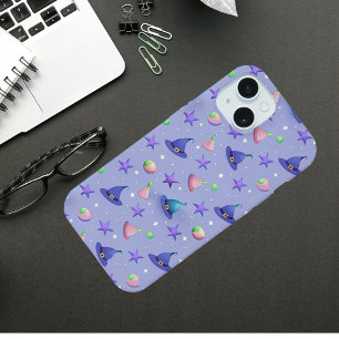 Tocas de Bruxa Pastel – Padrão Fofo Kawaii de Hall