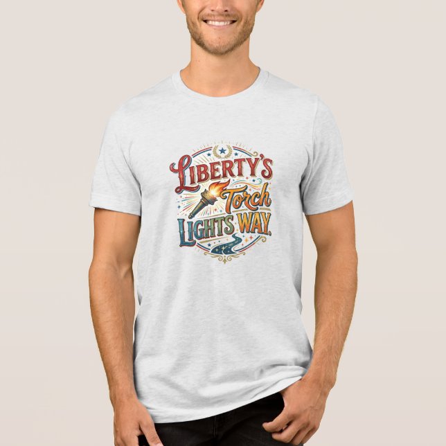 Tocha da Liberdade Ilumina o Caminho (Frente)
